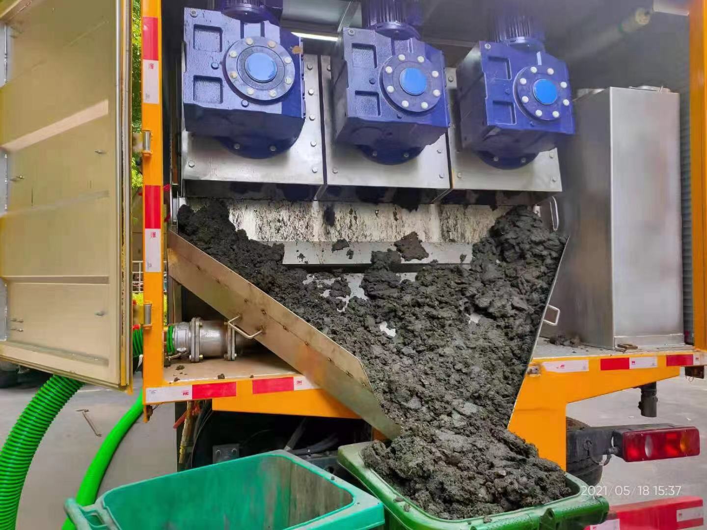 桐乡化粪池清掏城市维护站-泥浆净化干湿分离处理